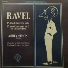 Abbey Simon Ravel Piano Concerto İn G LP Plak