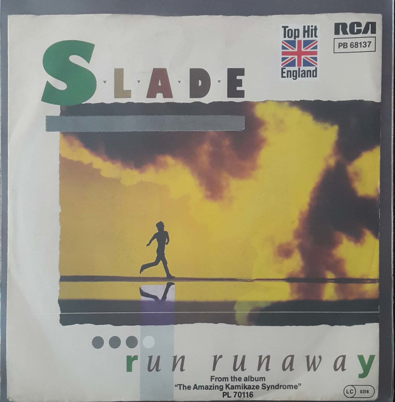 Slade Run Runaway 45lik Plak