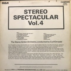 Stereo Spectacular Volume 4 Soundtrack LP Plak