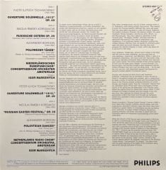 Rimsky-Kossakow Borodin Tschaikowsky LP Plak