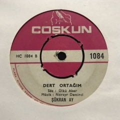 Şükran Ay Dert Ortağım 45lik Plak