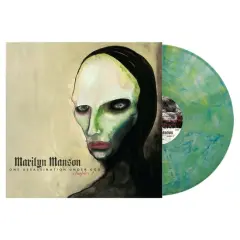 Marilyn Manson One Assassination Under God - Chapter 2 (Green - Blue Marbled Vinyl edition) LP Plak