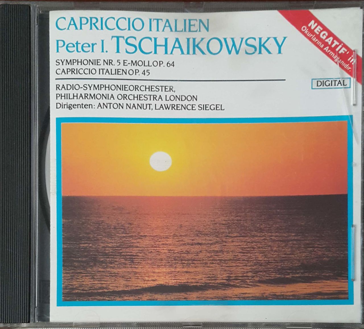 Capriccio İtalien Peter 1.Tschaikowsky CD
