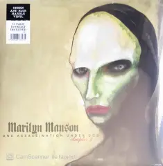 Marilyn Manson One Assassination Under God - Chapter 2 (Green - Blue Marbled Vinyl edition) LP Plak