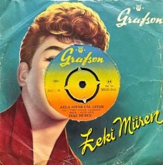 Zeki Müren Ağla Gitar Çal Gitar 45lik Plak