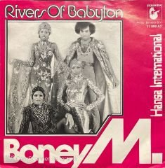 Boney M Rivers Of Babylone 45lik Plak