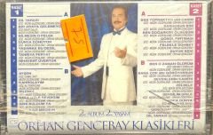 Orhan Gencebay Sizin İçin Seçtiklerimiz İkinci Albüm Açılmamış Jelatininde Çift Kaset