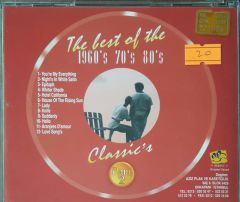 The Best Of The 1960's 70's 80's Classic's Part 2 CD