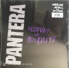 Pantera History Of Hostility (Limited Silver Vinyl edition) LP Plak