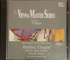 Vienna Master Series Classic Frederic Chopin CD