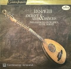Respighi Ancient Airs&Dances LP Plak