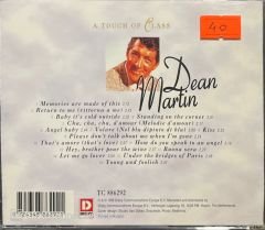 Dean Martin A Touch Of Class CD