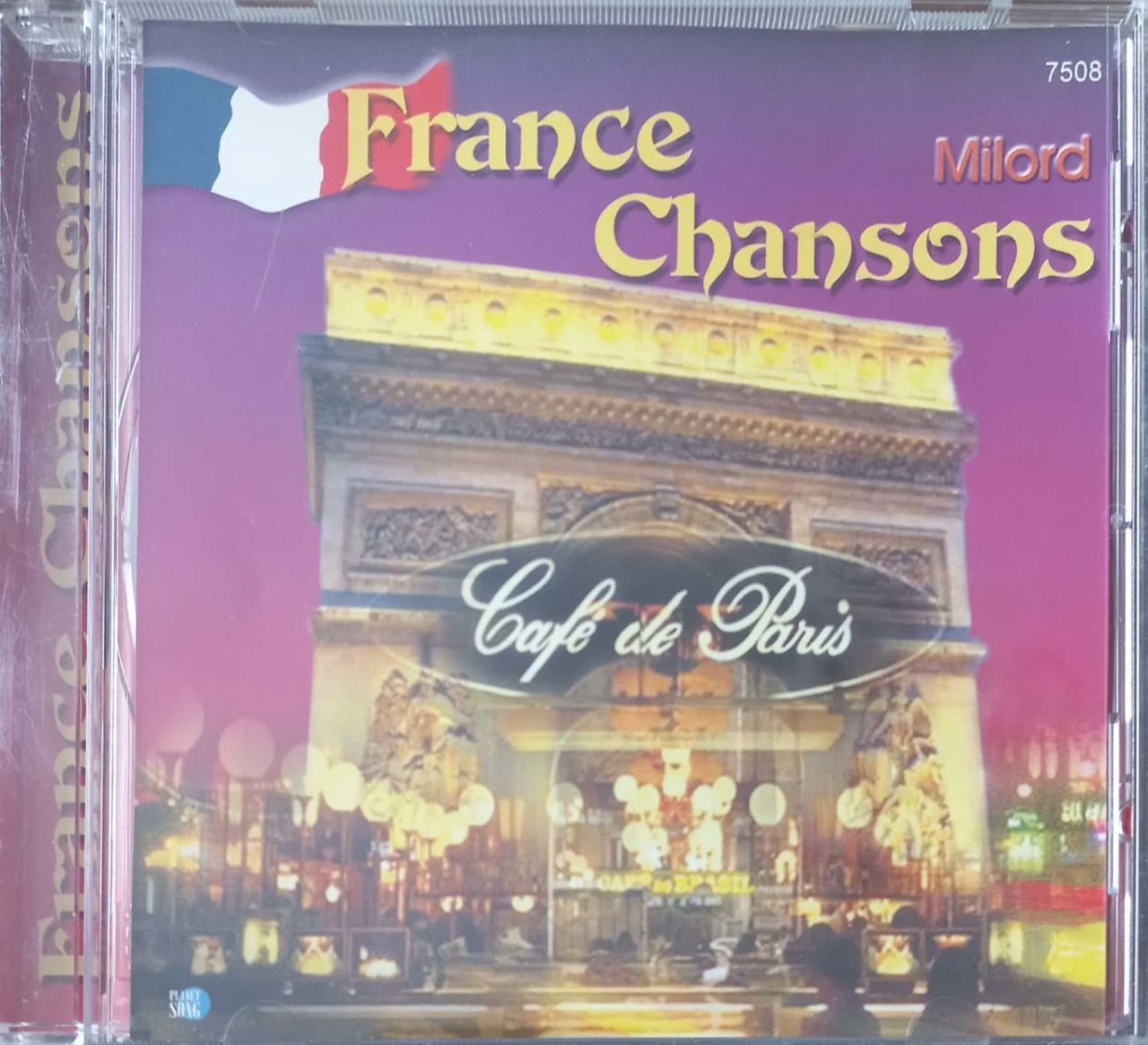 France Chansons Milord Gafe de Paris CD
