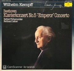 Beethoven Klavierkonzert No.5 Wilhelm Kempff LP Plak