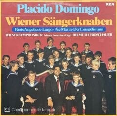Placido Domingo Wiener Sangerknaben LP Plak