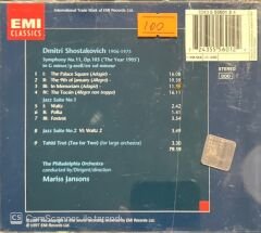 Dmitri Shostakovich Symphony No.11 Classic CD
