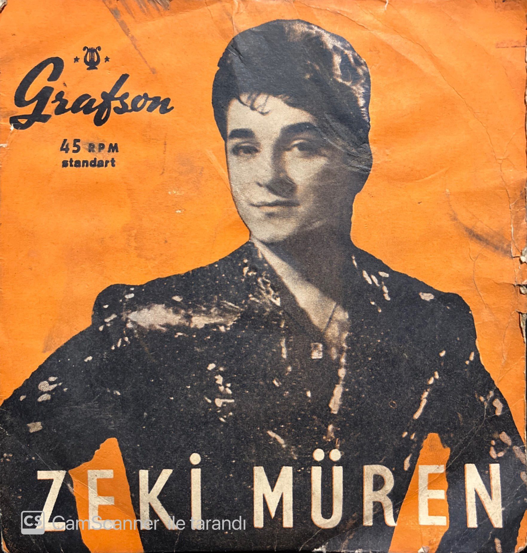 Zeki Müren Dert Ortağımsın Benim 45lik Plak