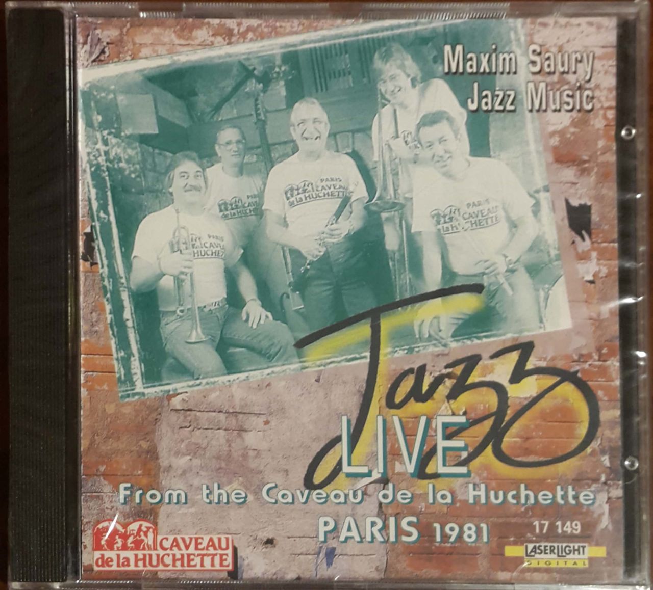 Maxim Saury Jazz Music Paris 1981 CD