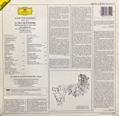 Güher & Süher Pekinel Le Sacre Du Printemps Igor Stravinsky LP Plak