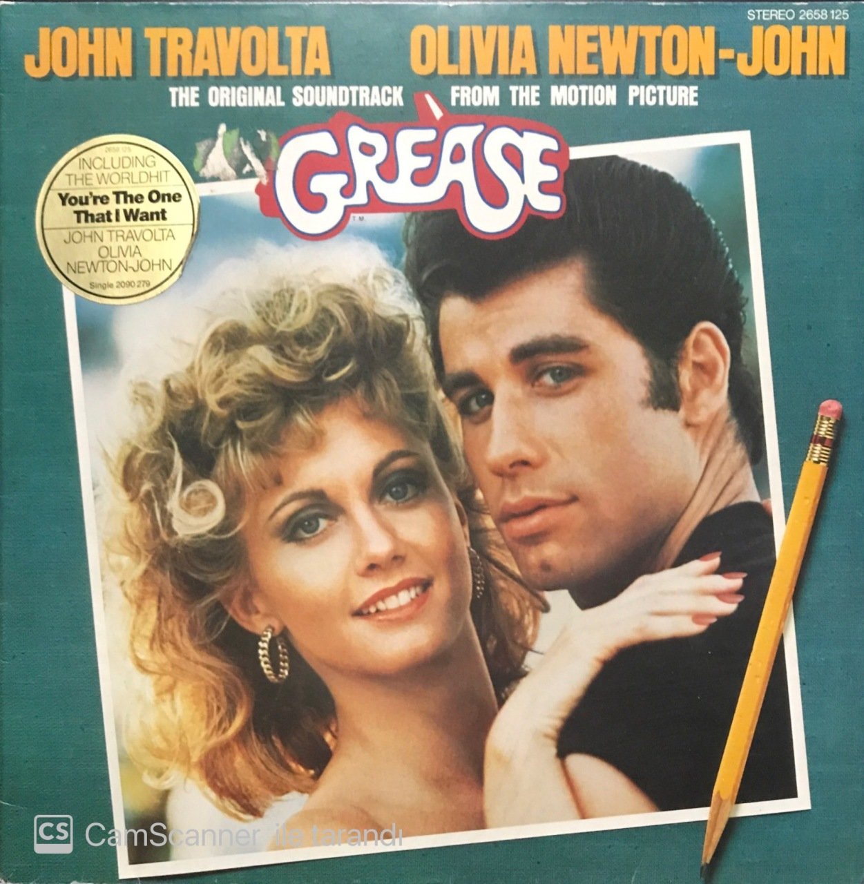 Grease Soundtrack Çift LP Plak
