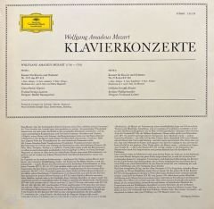 Wolfgang Amadeus Mozart Klavierkonzerte Nr.13 LP Plak