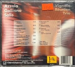 Azzola Galliano Salis Vignola Reunion Trio Jazz CD