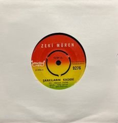 Zeki Müren Şarkıların Kaderi 45lik plak