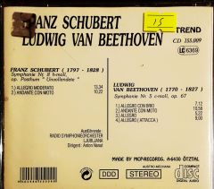 Schubert Und Beethoven CD
