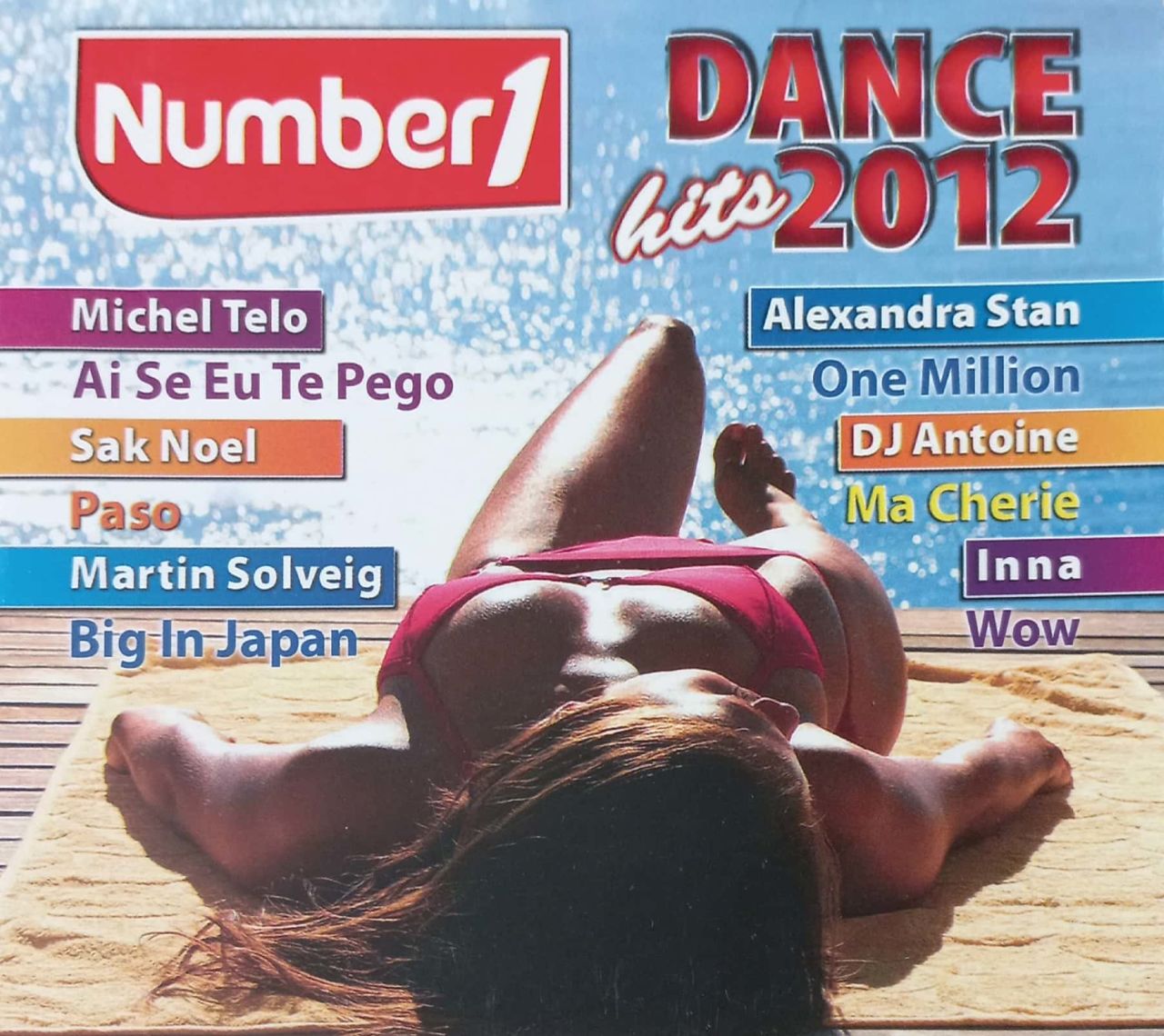 Number 1 Dance Hits 2012 CD