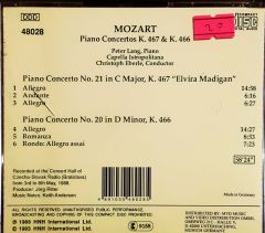 Mozart Piano Concertos CD