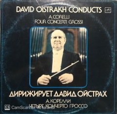 David Oistrakh Conducts Four Concerti Grossi LP Klasik Plak