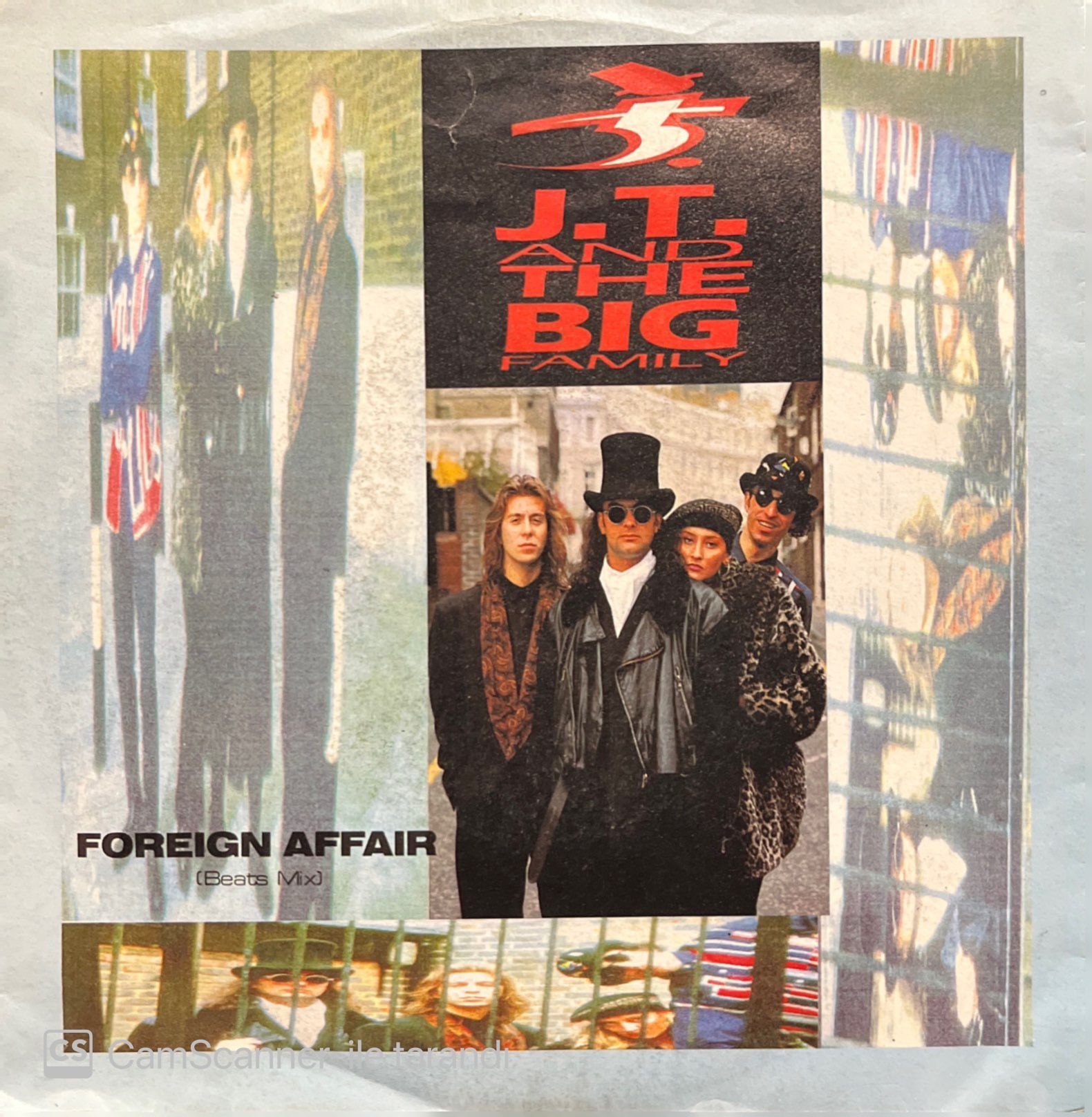J.T. And The Big Family Foreign Affair 45lik Plak