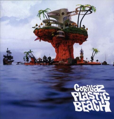 Gorillaz Plastic Beach Double LP Plak