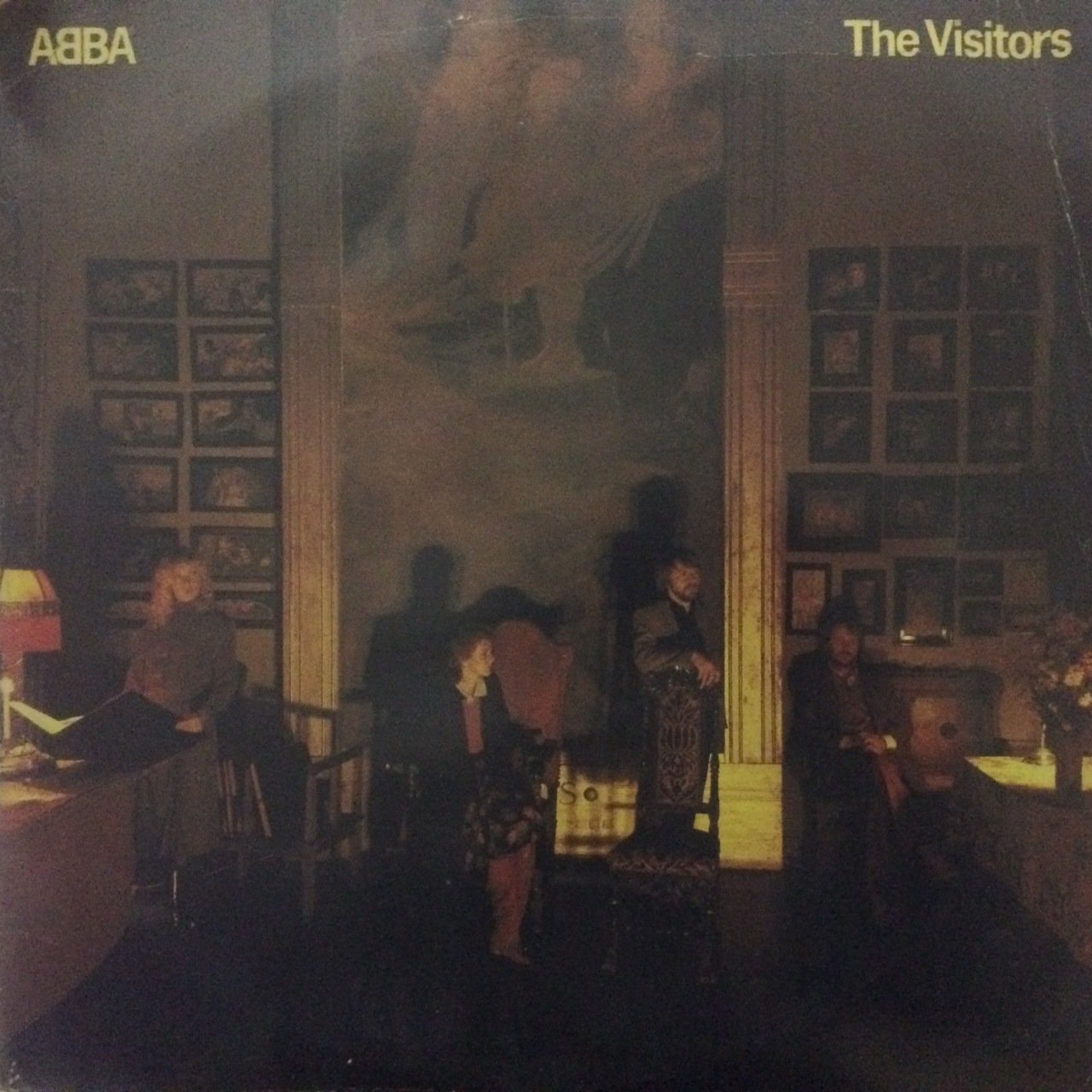 Abba The Visitors LP Plak