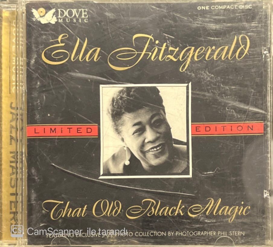 Ella Fitzgerald That Old Black Magic Jazz CD