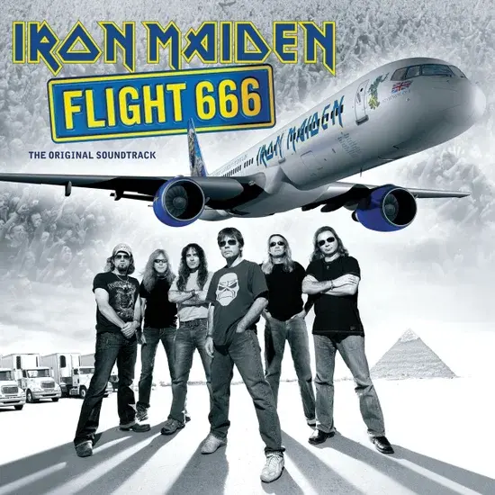 Iron Maiden Flight 666 LP Plak