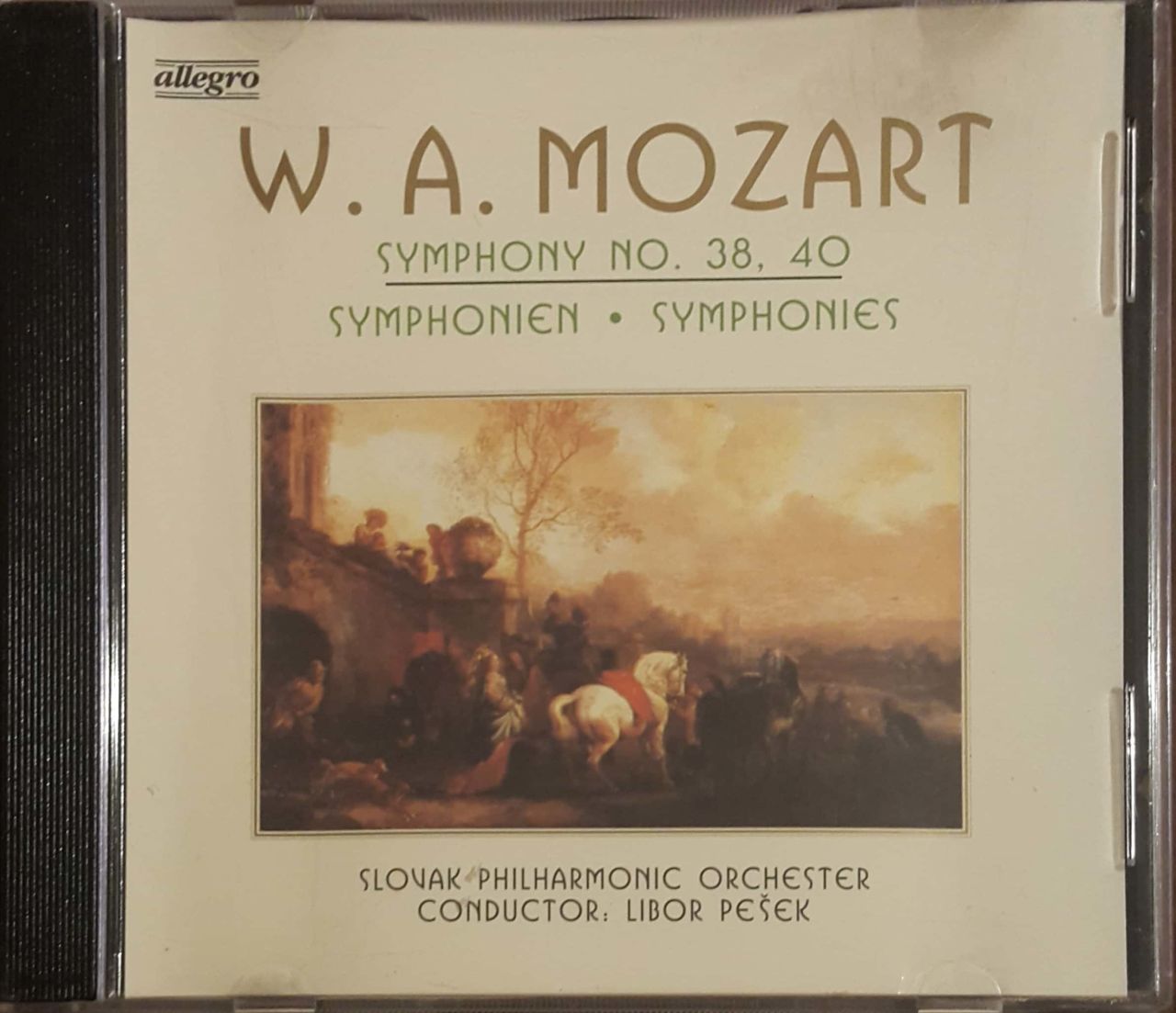 W.A.Mozart Symphony No.38,40 Symphonien.Symphnies CD