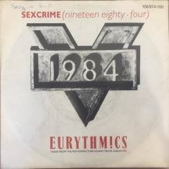 Eurythmics Sexcrime 45lik Plak