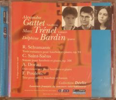 Alexandre Gatte Marc Trenel Delphine Bardin CD