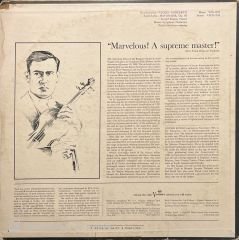 Khachaturian Ciolin Concerto LP Plak