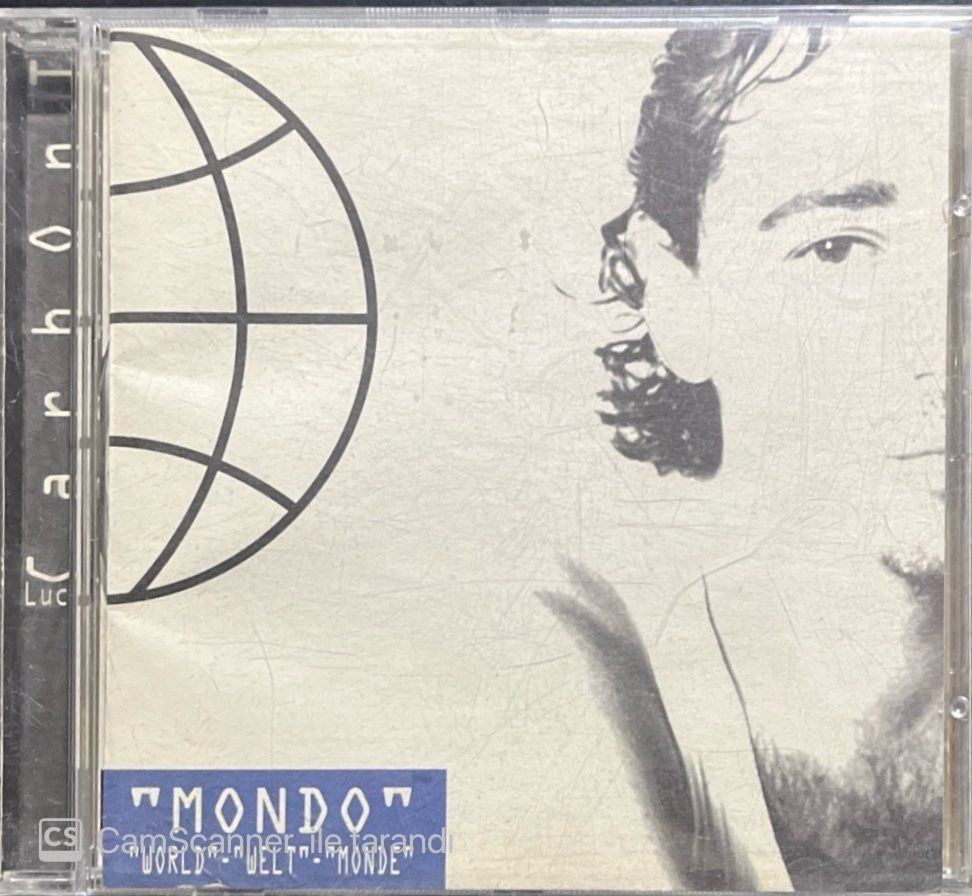 Luca Carboni Mondo World Welt Monde CD