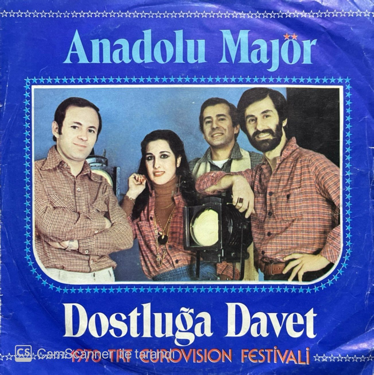 Anadolu Majör Dostluğa Davet Takalar 45lik Plak