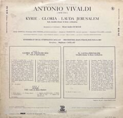 Vivaldi Gloria LP Plak