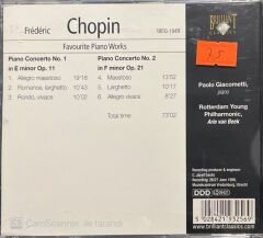 Chopin Piano Concertos Classic CD