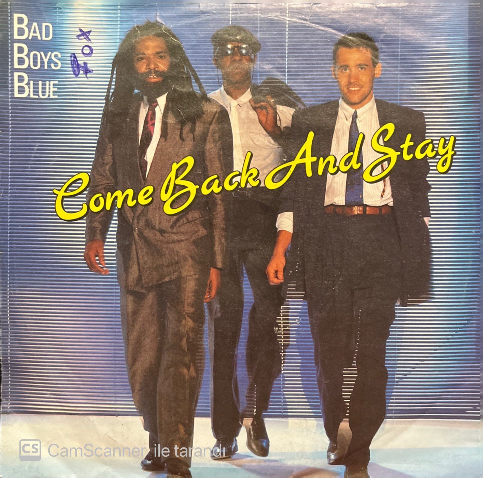 Bad Boys Blue Come Back And Stay 45lik Plak