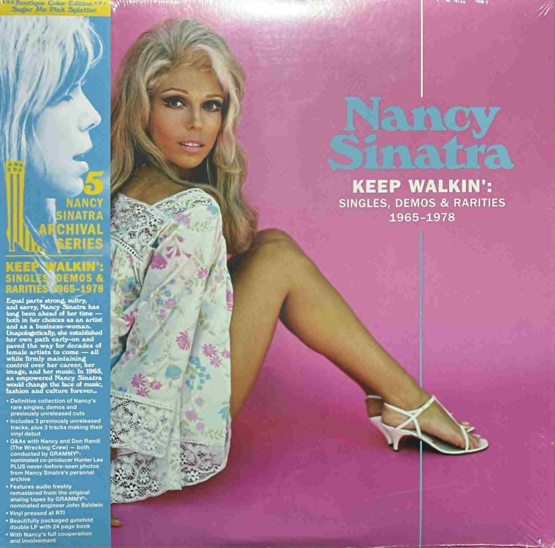 Nancy Sinatra / Keep Walkın': Singles, Demos & Rarities 1965-1978 Double LP Plak