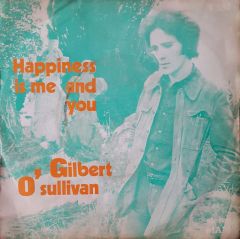Gilbert O'Sullivan Happiness İs Me And You 45lik Plak