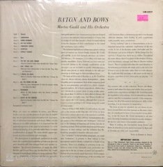 Morton Gould And His Orchestra Baton & Bows LP Klasik Plak