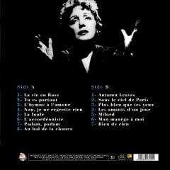 Edith Piaf La Vie En Rose LP Plak