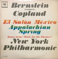 Bernstein Conducts Copland El Salon Mexico LP Klasik Plak